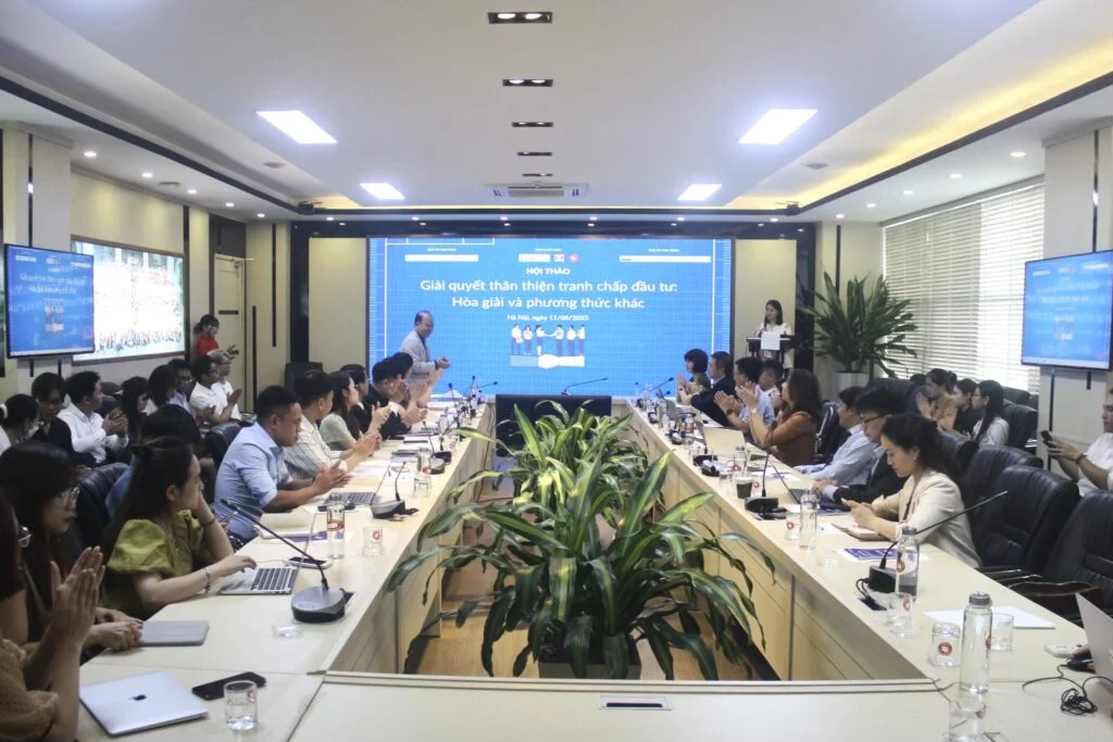 Hội thảo Giải quyết thân thiện tranh chấp đầu tư: Hoà giải và phương thức khác